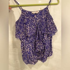 SILK PATTERNED TANK TOP